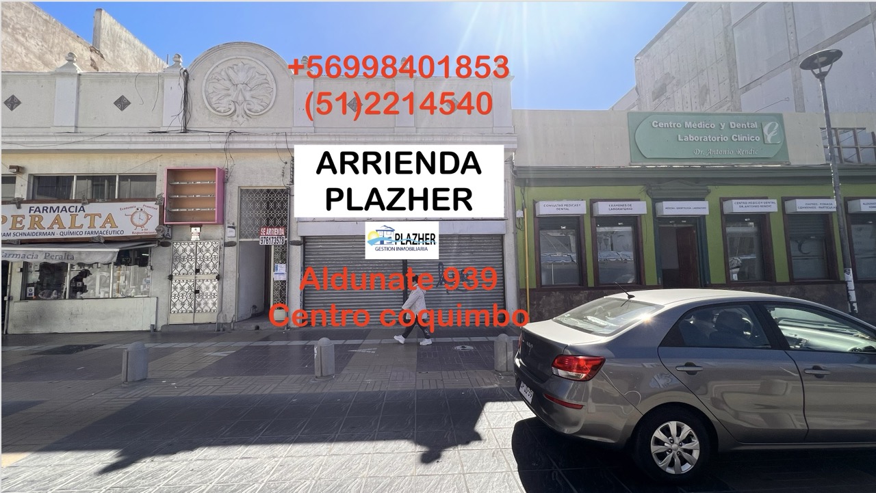 Arriendo local Aldunate