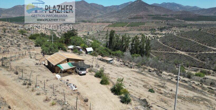 Se vende terreno de 17.000mts2 con casa en sector El Olivo de Ovalle